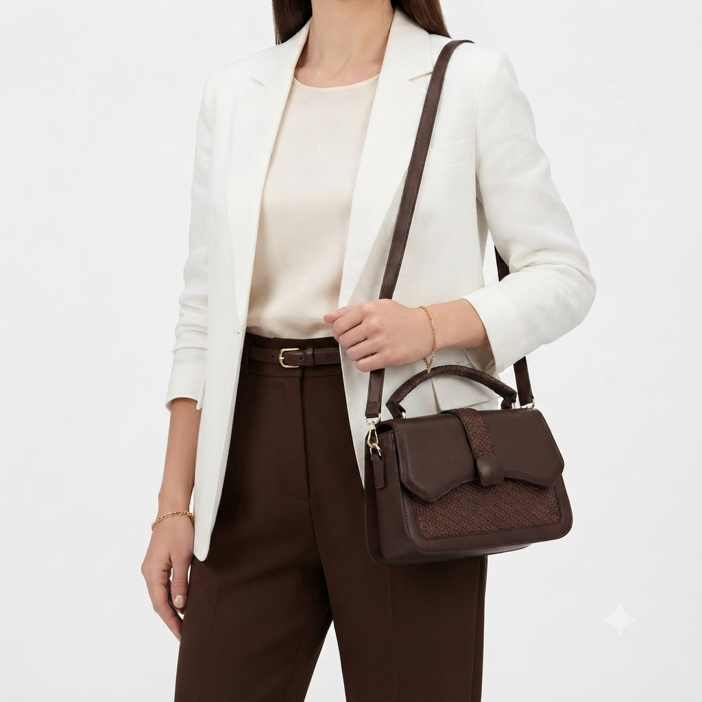 Structured Elegance Handbag Code: H220